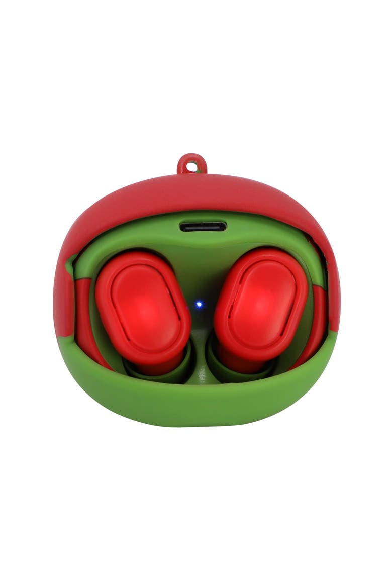 Ninja Turtles Raph Wireless Bluetooth True Earbuds, Alternate, color, Green