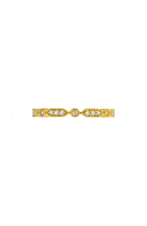 Deco Mini Diamond Band Ring