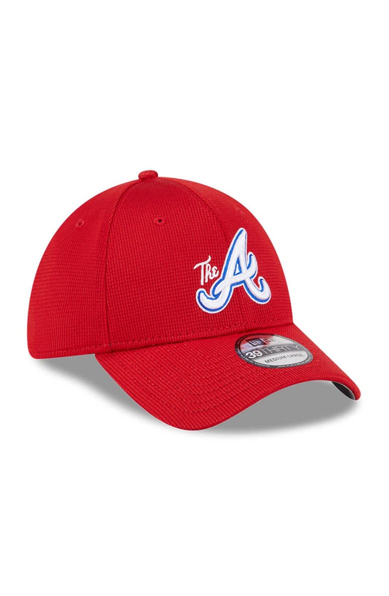 New Era Men's New Era Red Atlanta Braves City Connect Batting Practice 39THIRTY Flex Hat, Alternate, color, 