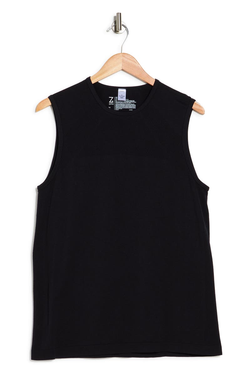 Z by Zella Decoy Seamless Muscle Tank, Alternate, color, 