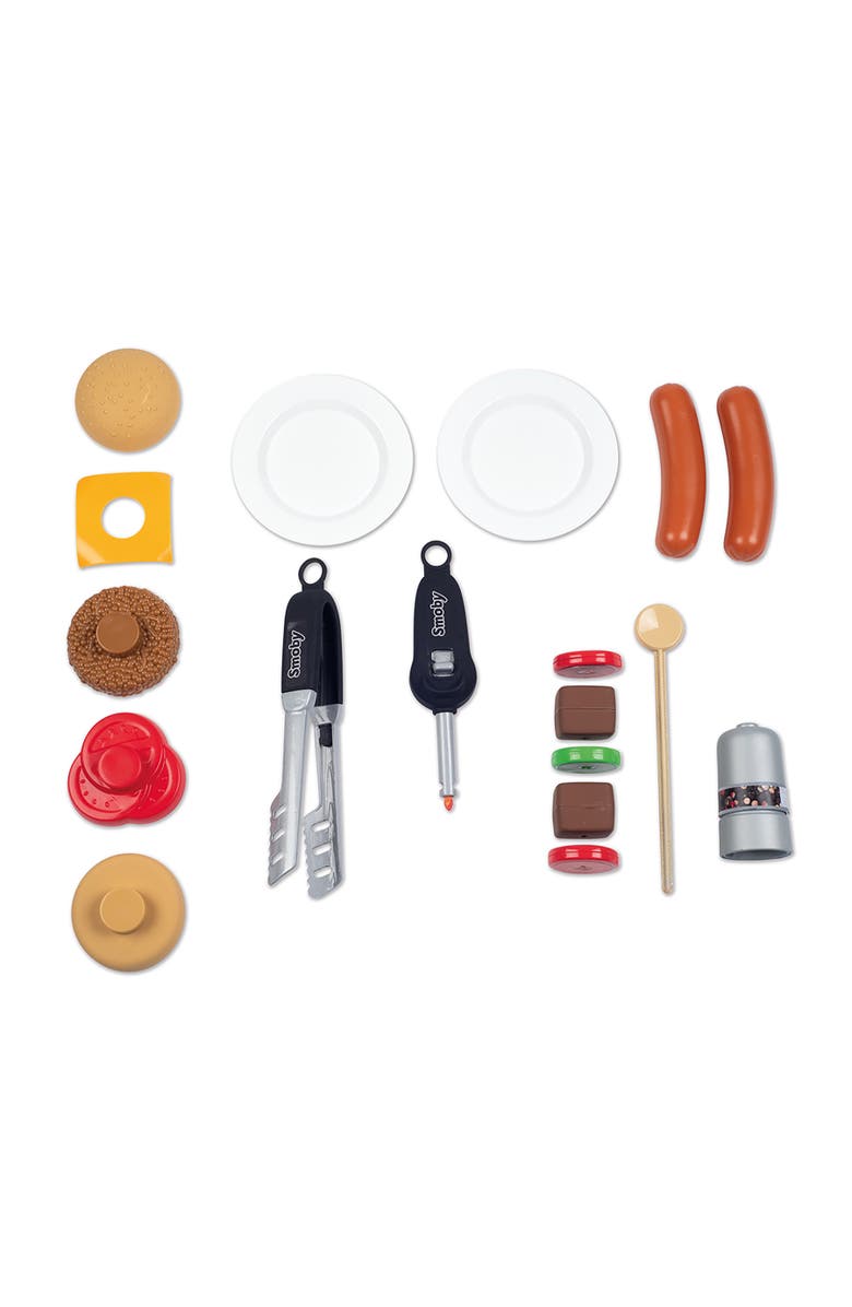 Smoby Toys Bbq Plancha Play Grill With Accessories, Alternate, color, Multicolored