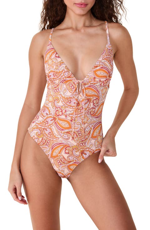The Mali Keyhole One-Piece Swimsuit