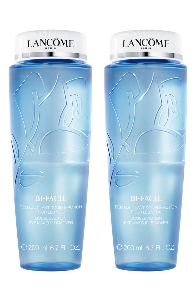 Lancôme Bi-Facil Eye Makeup Remover Duo $104 Value, Main, color,