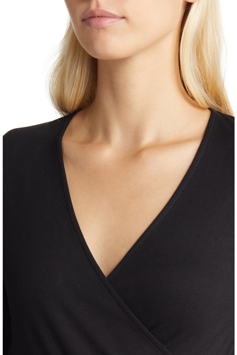 Serenity Glen Plaid A-Line Midi Dress, Alternate, color, ANNE BLACK/ ANNE WHITE