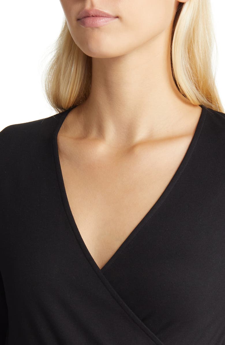 Anne Klein Serenity Glen Plaid A-Line Midi Dress, Alternate, color,