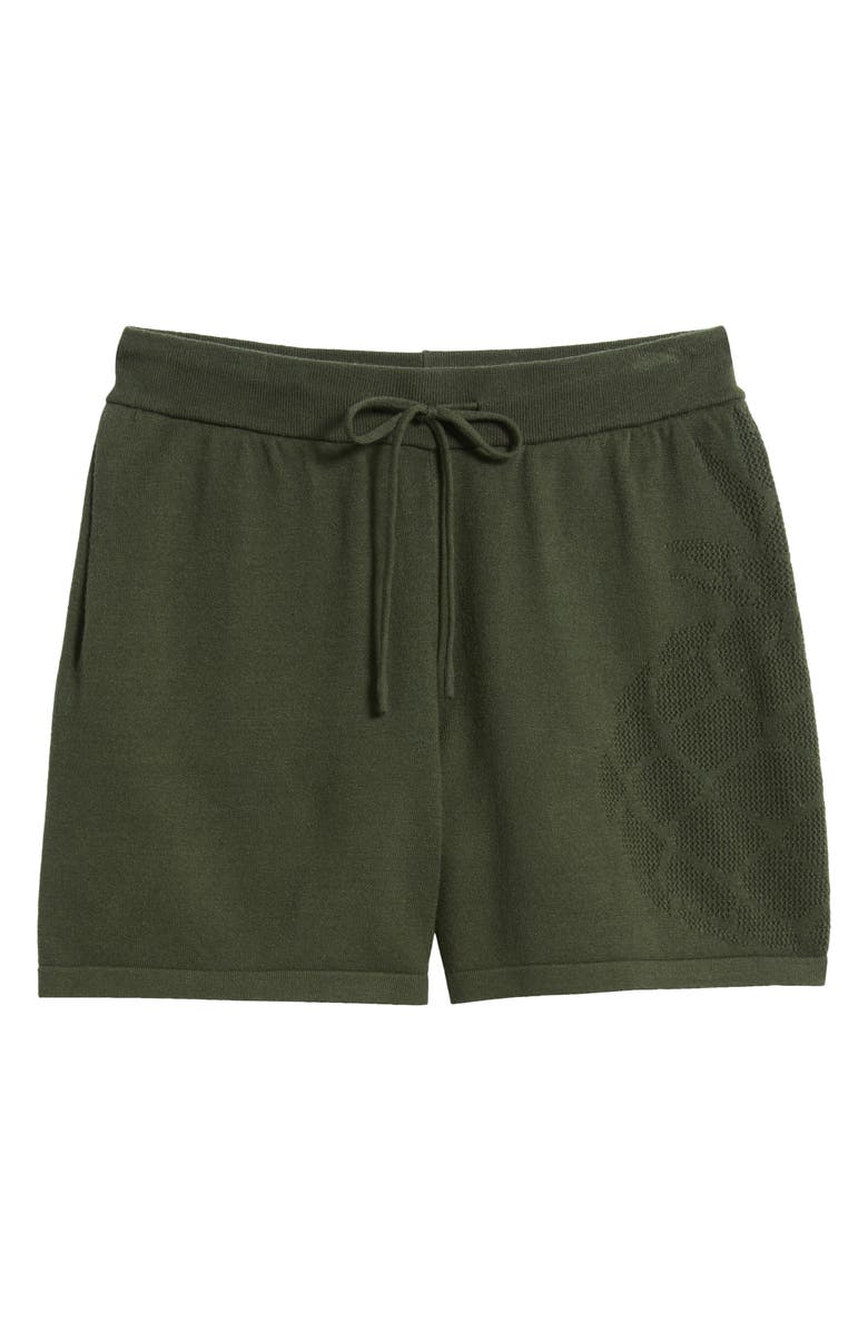 MAVRANS Pineapple Knit Shorts, Alternate, color, Green