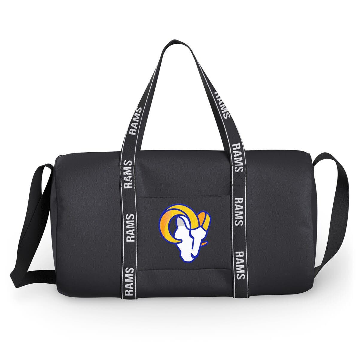 WEAR by Erin Andrews Los Angeles Rams Gym Duffle Bag, Main, color, 