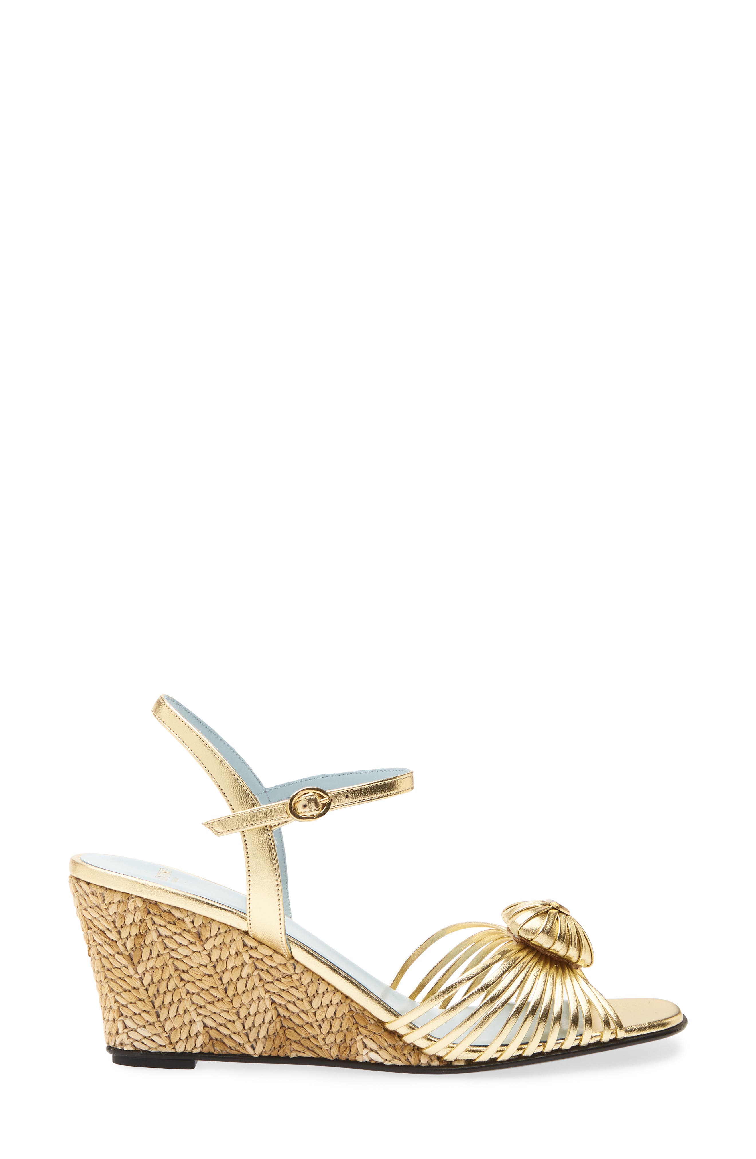 Espadrille Wedge Sandal, Alternate, color, ANTIQUE BRASS