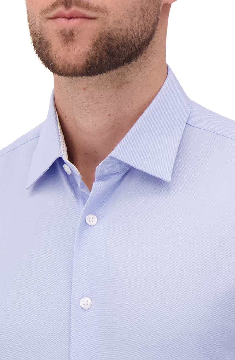 Report Collection Slim Fit 4-Way Stretch Button-Up Shirt, Alternate, color, Light Blue