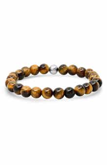Men's Tiger's Eye Stretch Bracelet