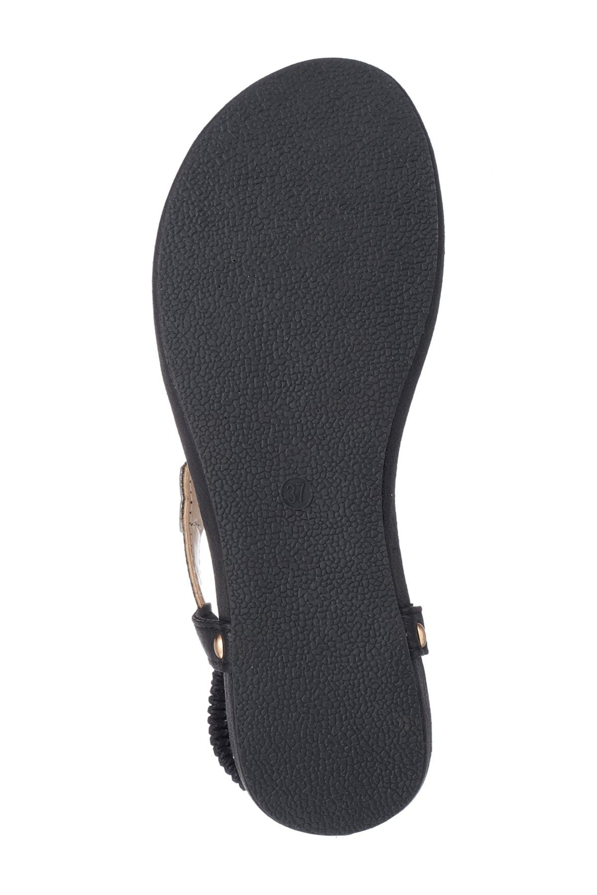 GOOD CHOICE NEW YORK Eva Rhinestone Embellished Thong Sandal, Alternate, color, 