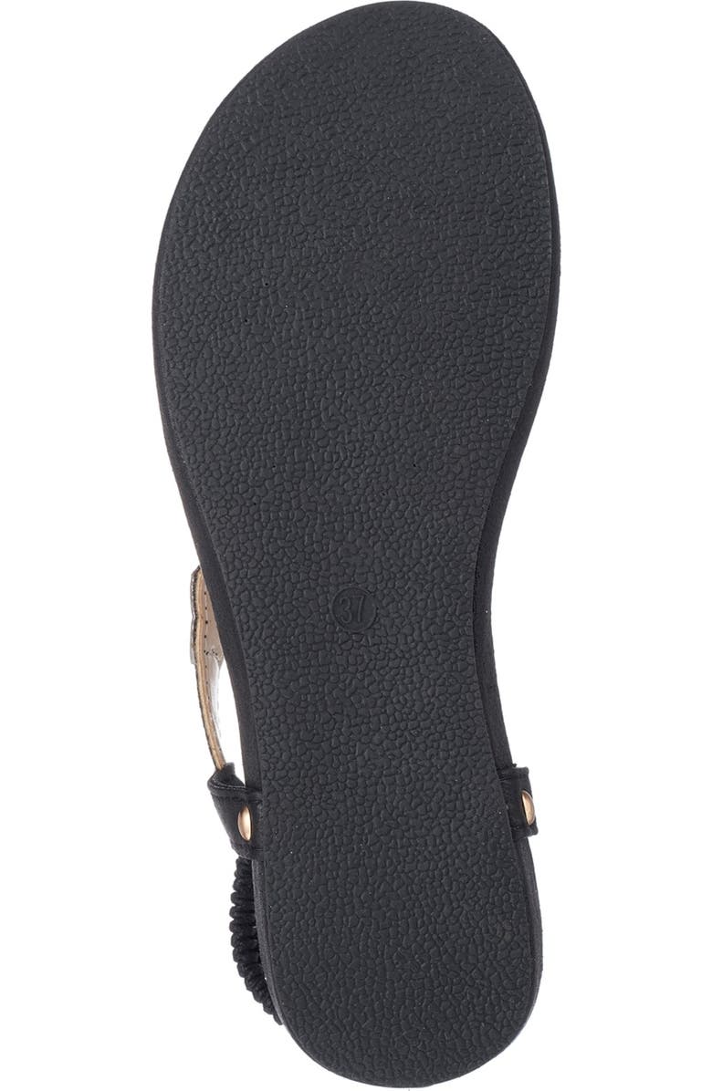 GOOD CHOICE NEW YORK Eva Rhinestone Embellished Thong Sandal, Alternate, color,