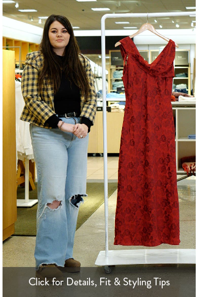 Rouge Vine Maxi Dress video