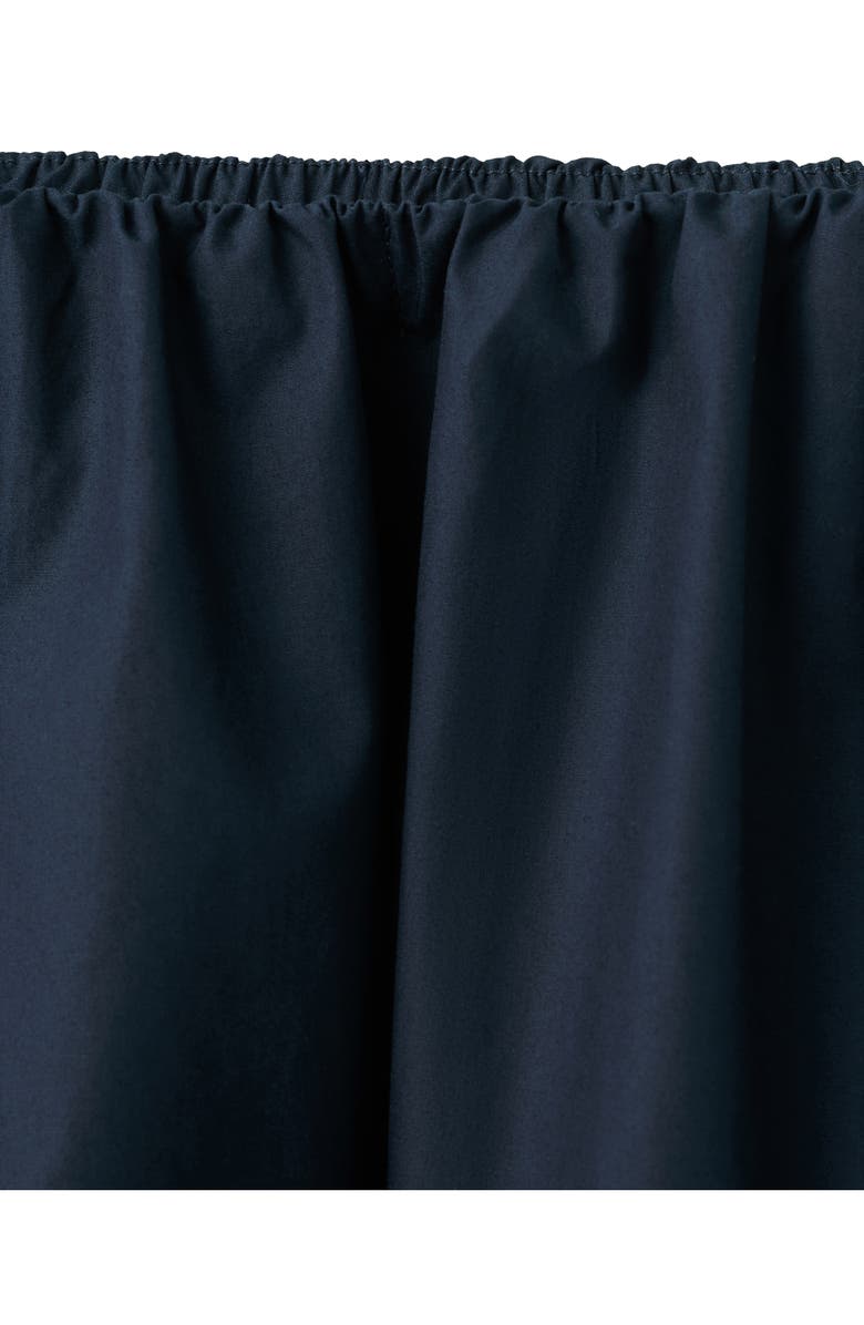 MANGO Cotton Midi Skirt, Alternate, color, Navy