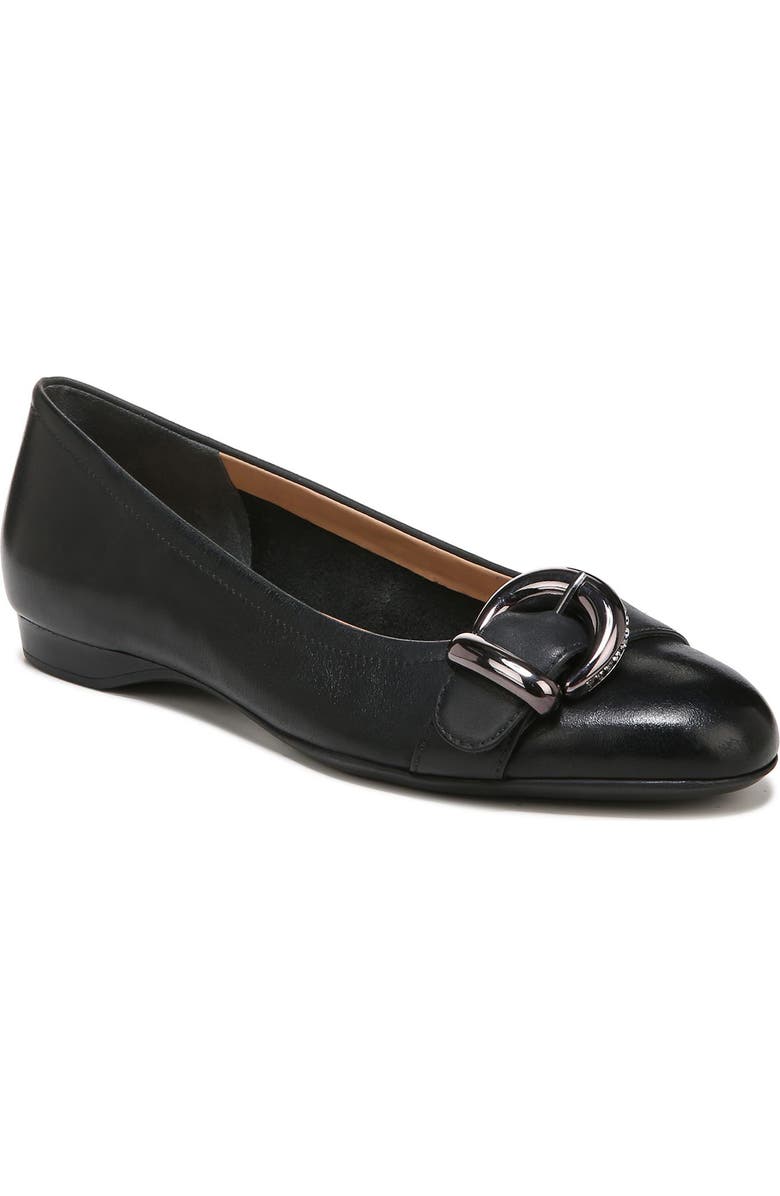 Naturalizer Polly Skimmer Buckle Flat, Main, color,