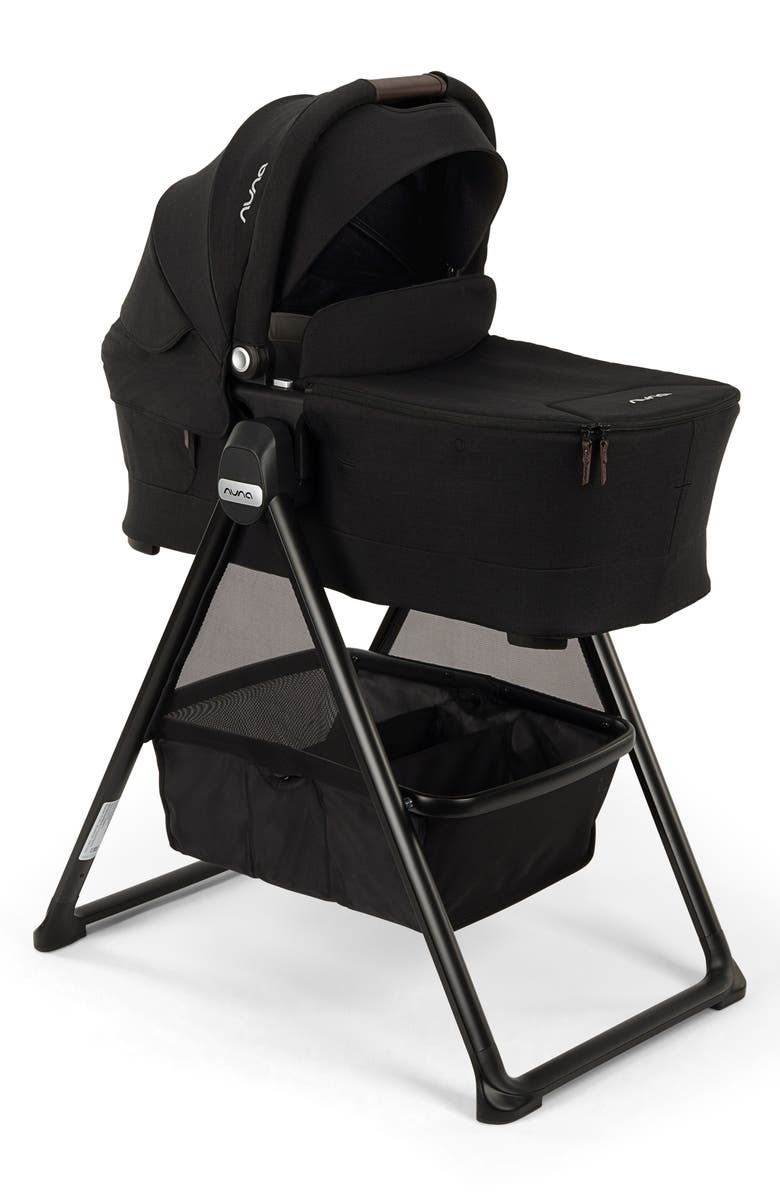 Nuna lytl series<sup>™</sup> bassinet + stand, Main, color, Caviar/ Chocolate