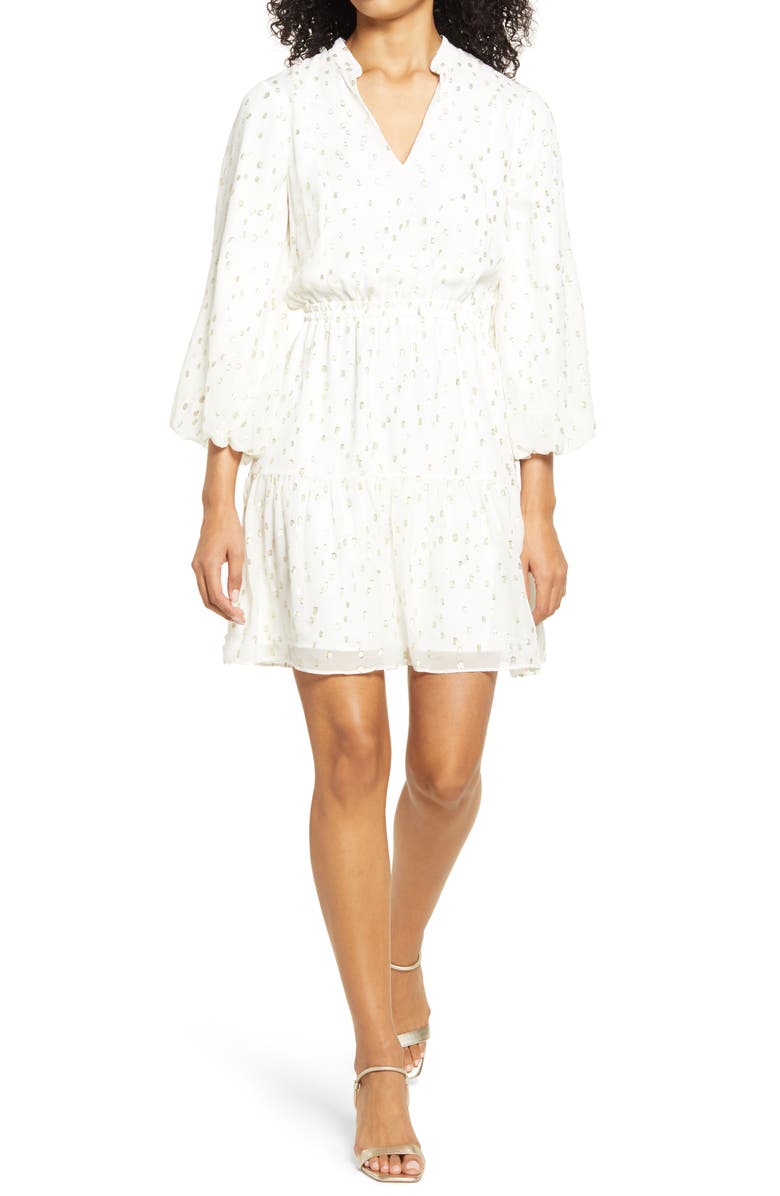 Lilly Pulitzer<sup>®</sup> Joella Long Sleeve Silk Dress, Main, color, 