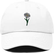 Dalix Daisy Embroidered Everyday Hat