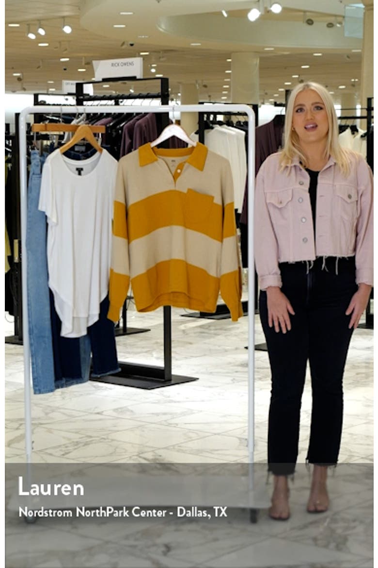 Striped Rugby Polo Shirt video
