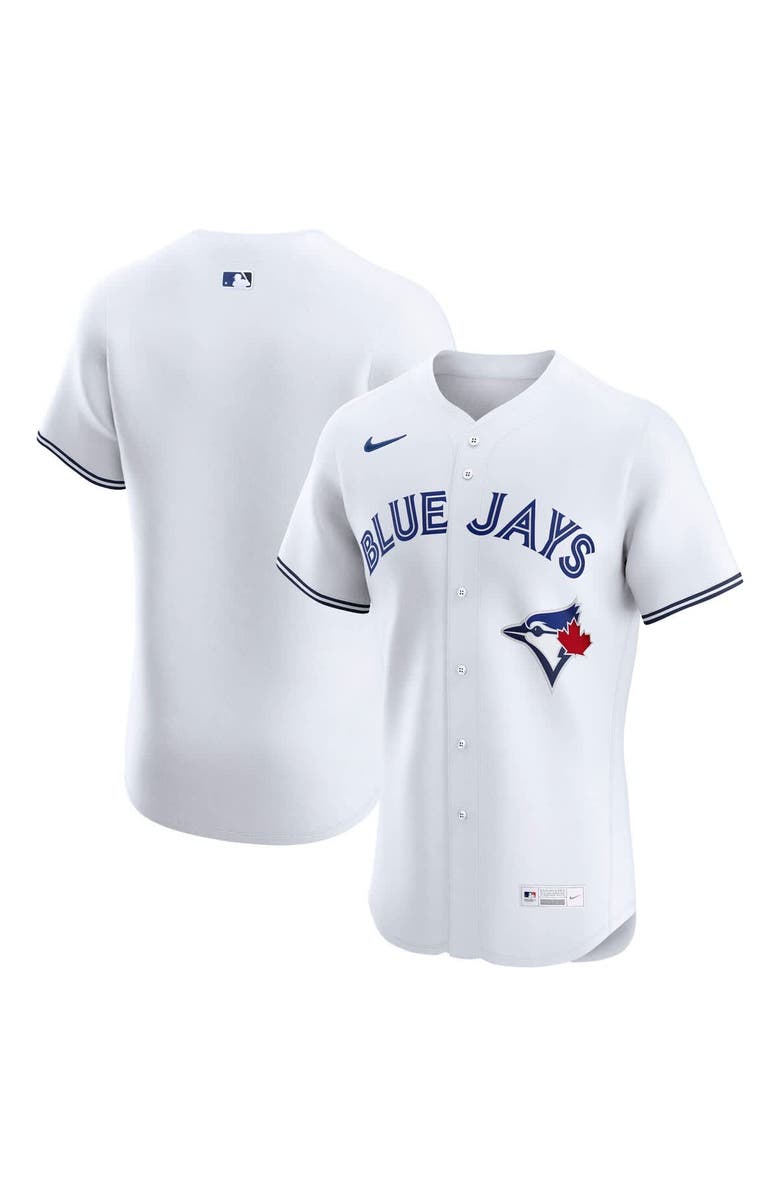 Nike Men's Nike White Toronto Blue Jays Home Elite Jersey, Main, color, 