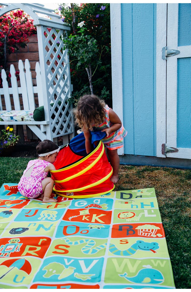 Pacific Play Tents ABC Mat, Alternate, color, Blue Green Red