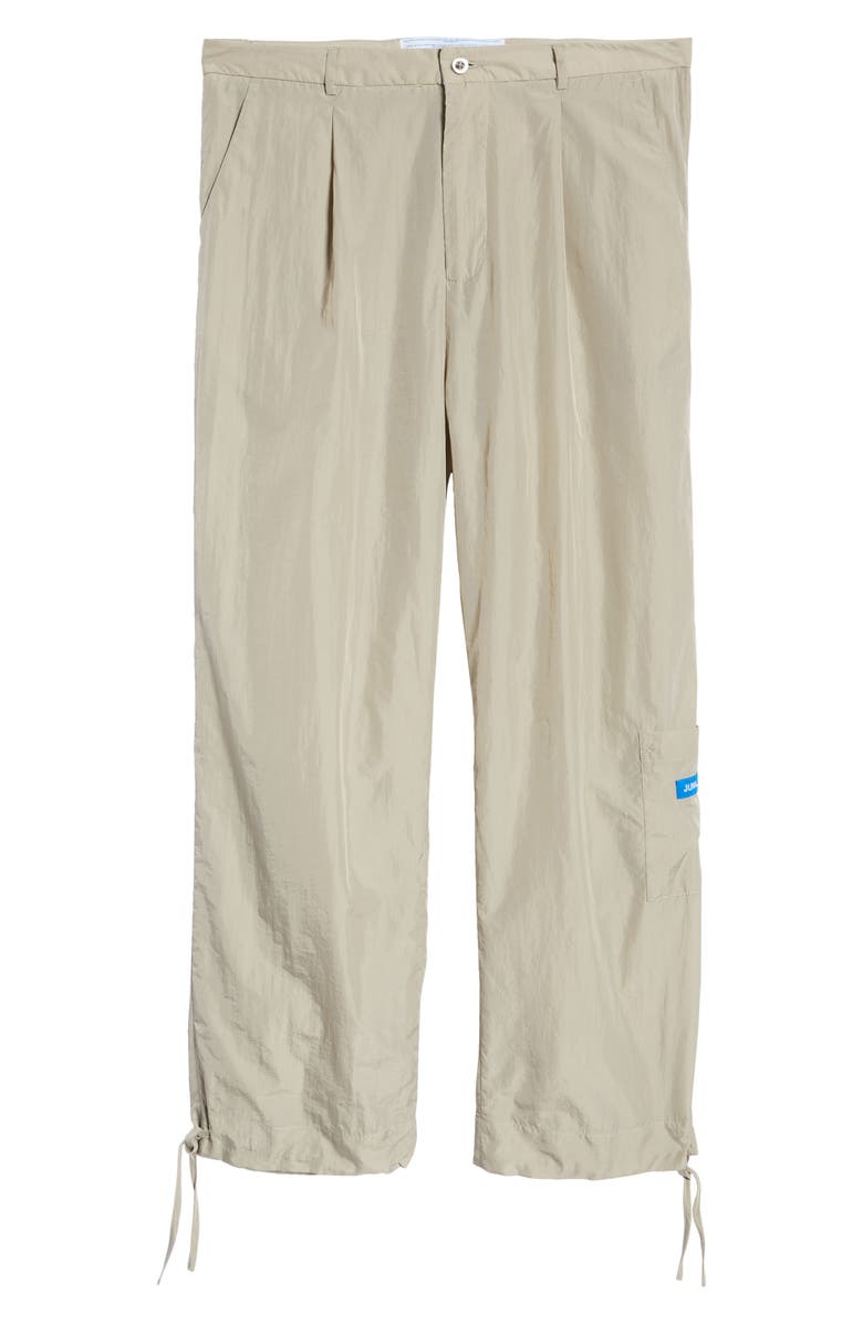 JUNGLES Pleated Nylon Pants, Alternate, color, 