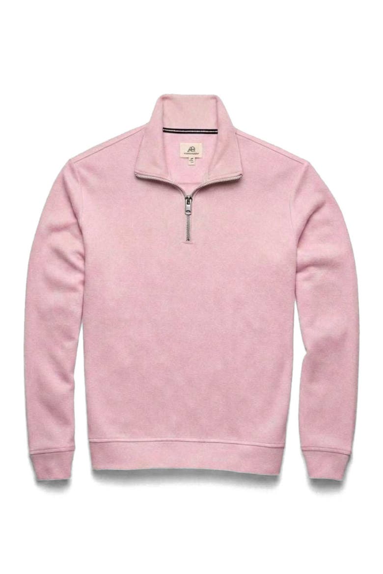 Bobby Cashmist Fleece Quarter Zip, Main, color, Pink Heather