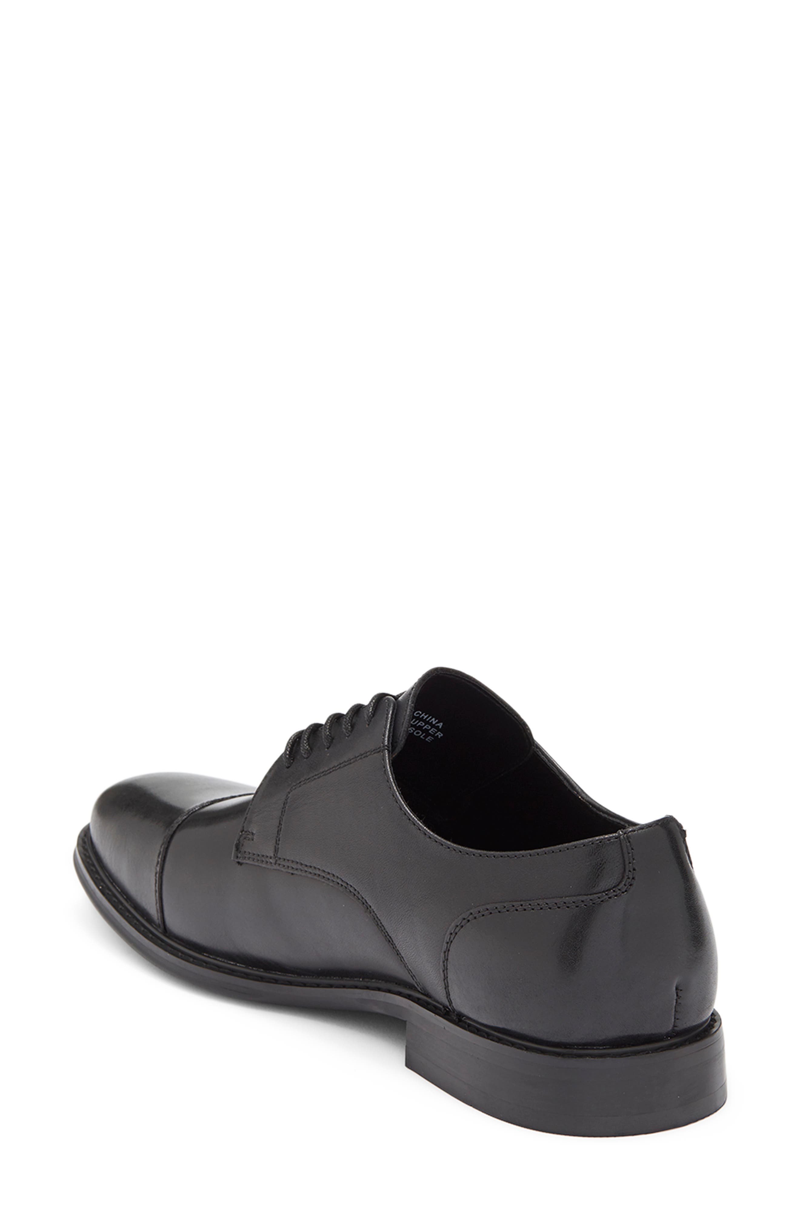 Shane Cap Toe Derby, Alternate, color, BLACK