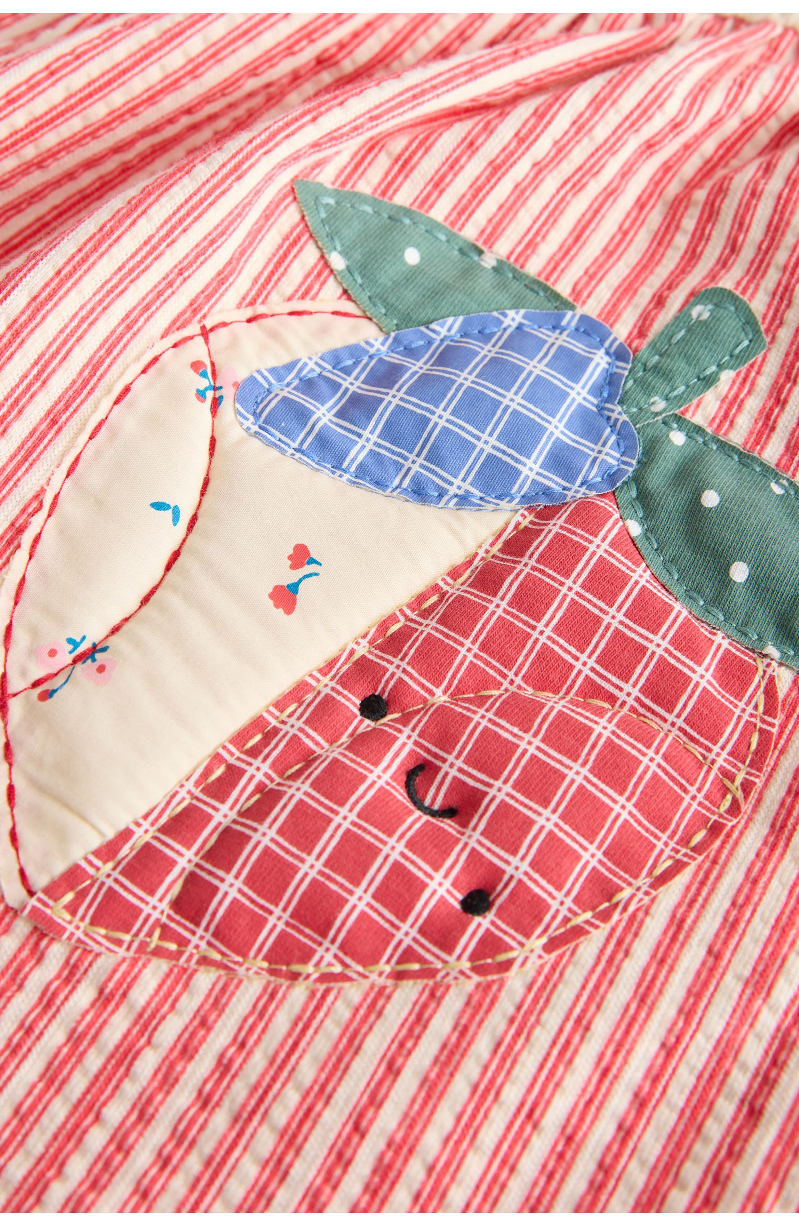 NEXT Kids' Embroidered Patchwork Dress — фото 4
