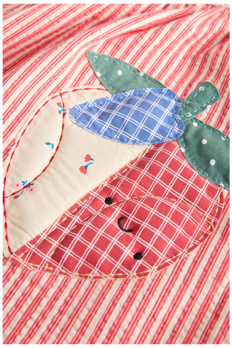 Kids' Embroidered Patchwork Dress, Alternate, color, CREAM