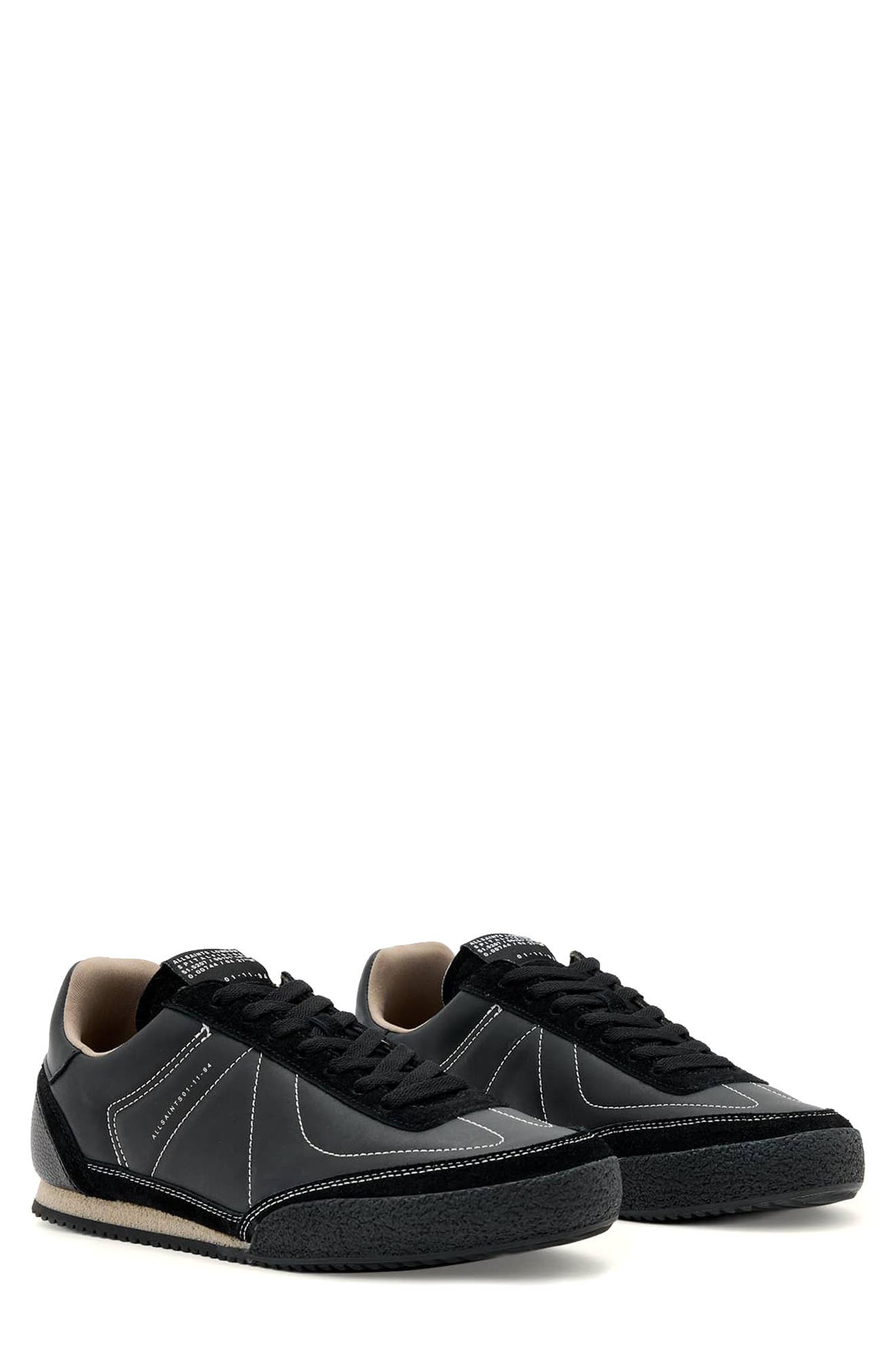 AllSaints Harry Sneaker, Main, color, Black