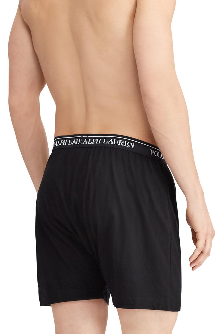 Assorted 5-Pack Knit Cotton Boxers, Alternate, color, GREY ASSORTED