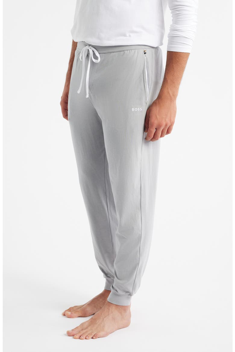 Mix Match Stretch Cotton Pajama Pants, Alternate, color, LIGHT/ PASTEL GREY