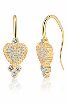 GABI RIELLE Radiant Love Drop Earrings