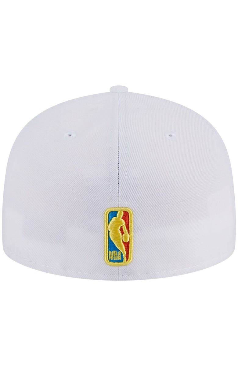 New Era Men's New Era White Golden State Warriors 59FIFTY Fitted Hat, Alternate, color, 