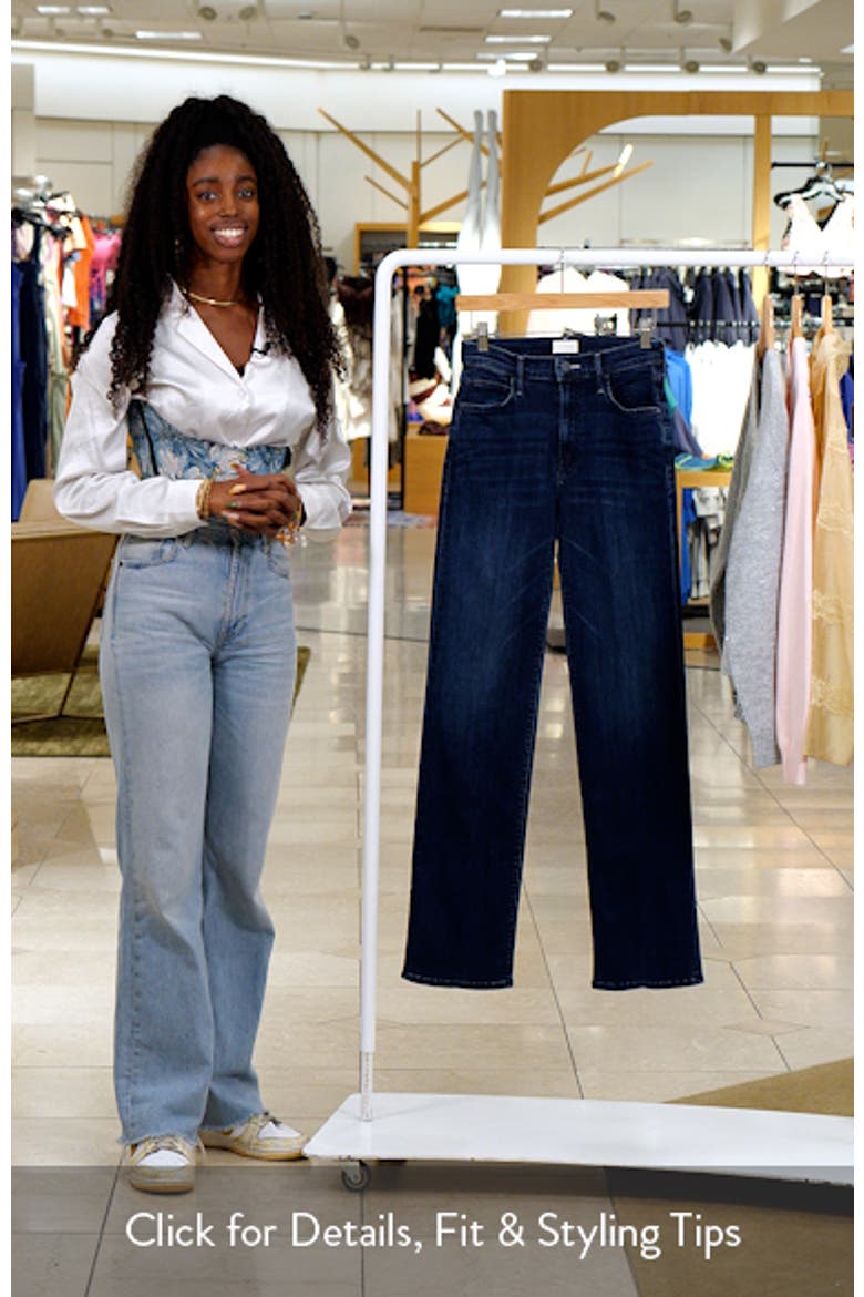 The Kick It High Waist Straight Leg Jeans video