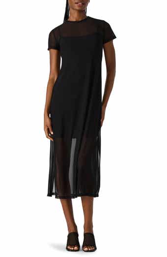Steve Madden Nola Mesh Midi Dress