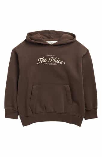 DENIM AND FLOWER Kids' Los Angeles Graphic Pullover Hoodie