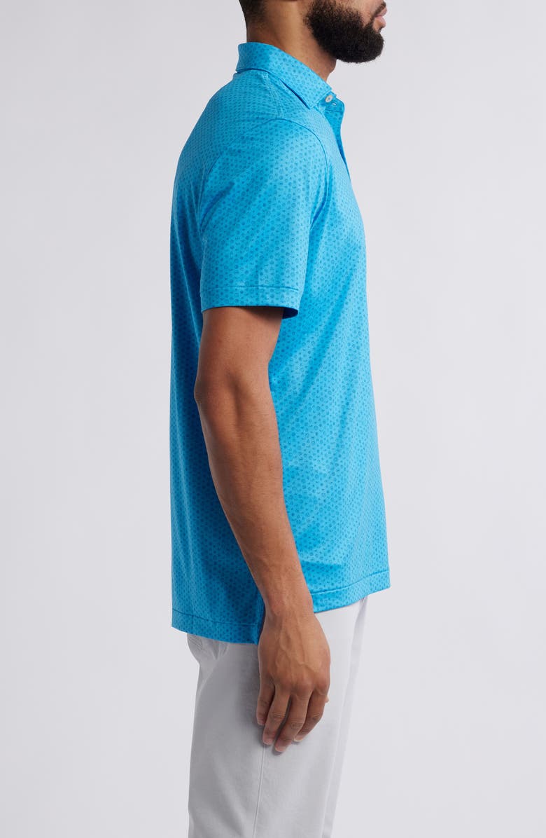 Peter Millar Elements Performance Jersey Polo, Alternate, color, Riverbed