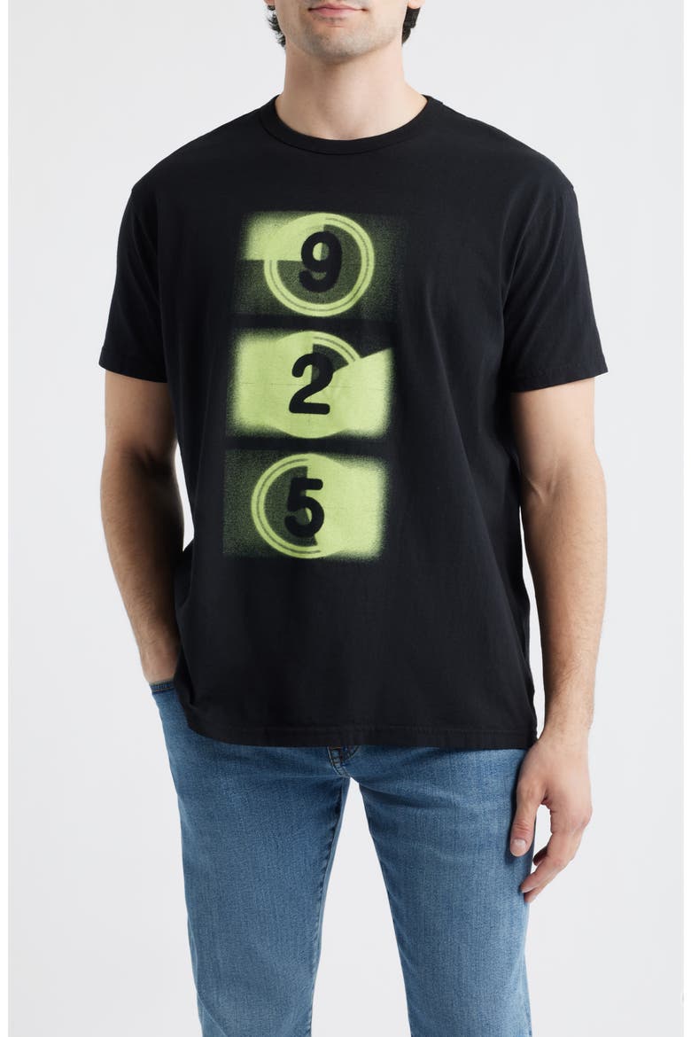 Showtime Graphic T-Shirt, Main, color, BLACK