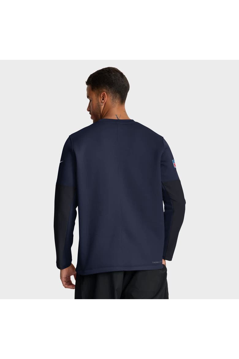Men's Nike Navy Denver Broncos Sideline Scripted to Win Performance Long Sleeve T-Shirt, Alternate, color, Navy