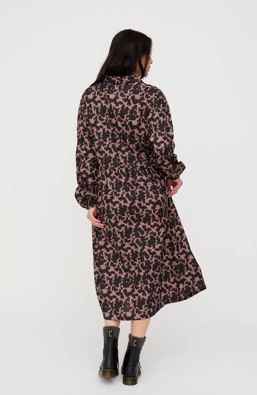 Turtledove London Magda Dress In Purple