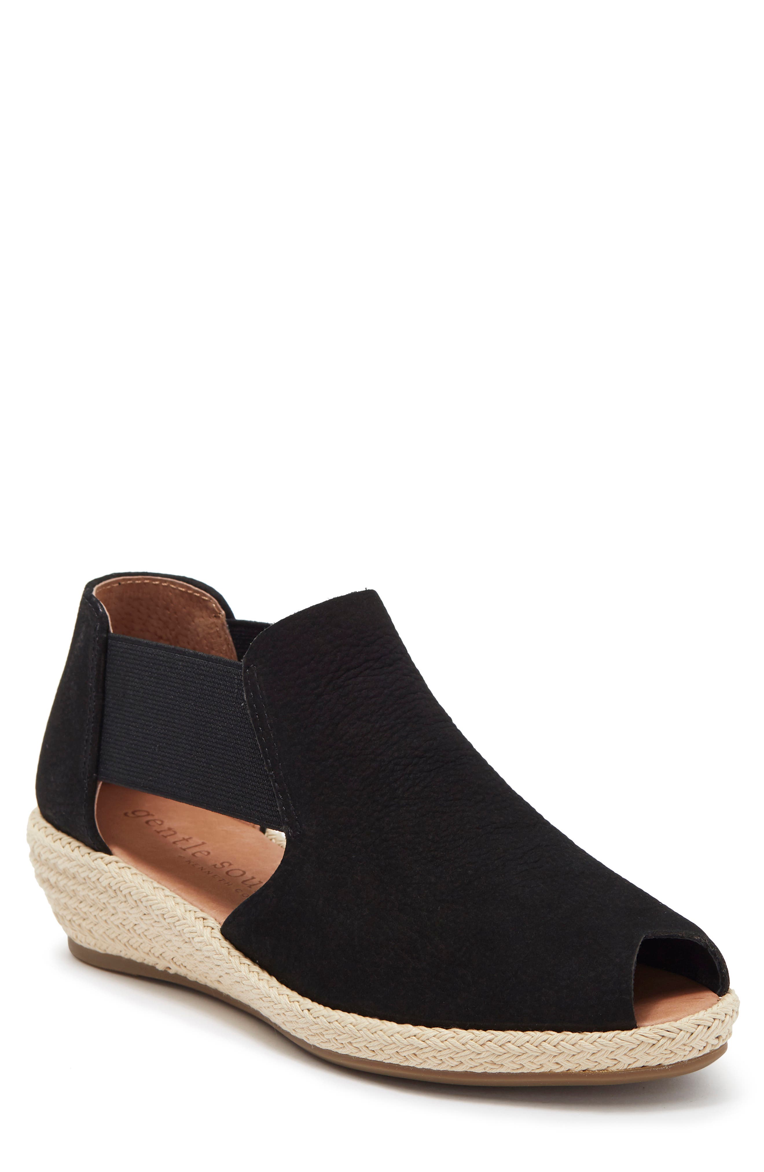 Gentle Souls Signature Noa Elastic Slip-On Platform Sandal