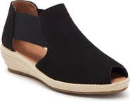 Gentle Souls Signature Noa Elastic Slip-On Platform Sandal