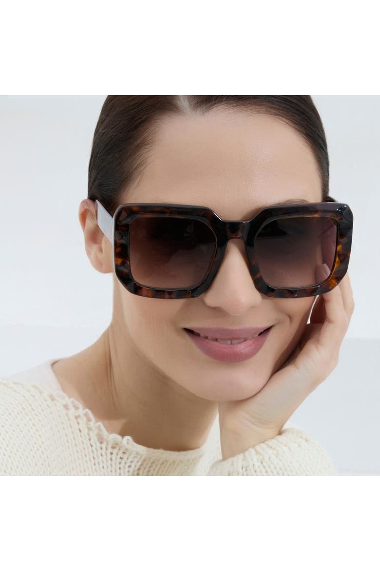 The Sandbar Sunglasses, Alternate, color, Tortoise