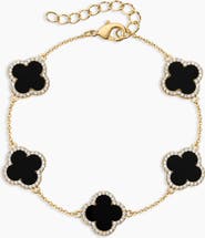 Electric Picks Icon Black Clover Bracelet