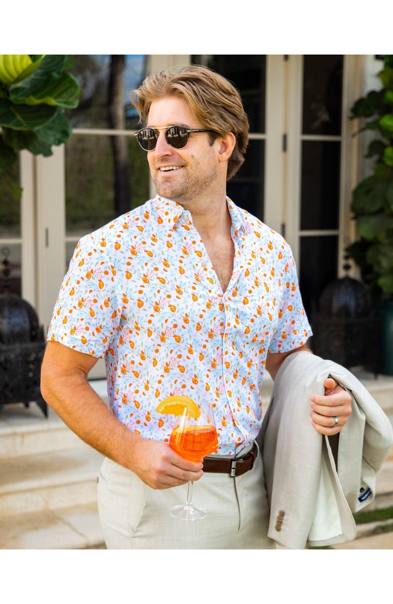 Kenny Flowers The Seaside Spritz - Short Sleeve Shirt, Alternate, color, White