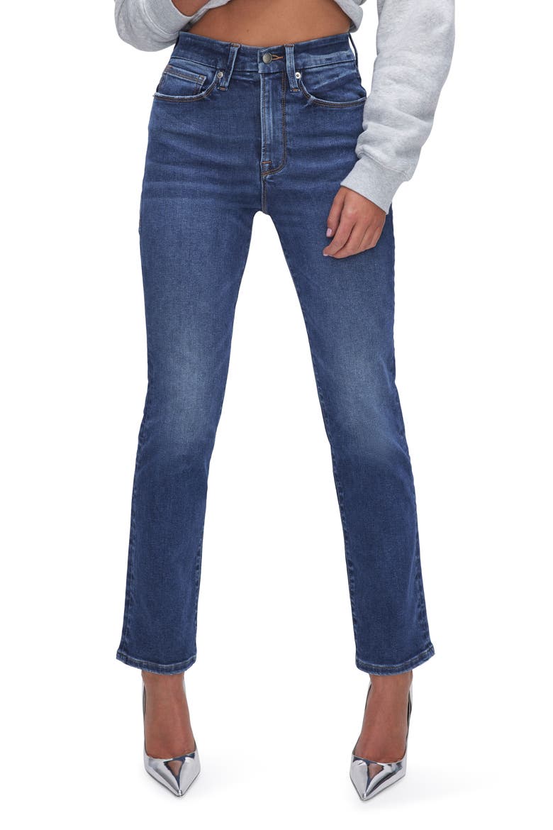 Always Fits Good Classic Straight Leg Jeans, Main, color, INDIGO571
