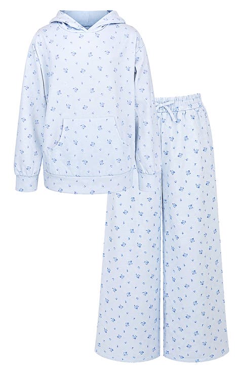 Kids' 2-Piece Floral Sweatsuit