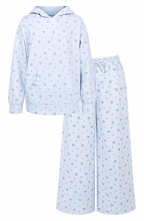 Kids' 2-Piece Floral Sweatsuit